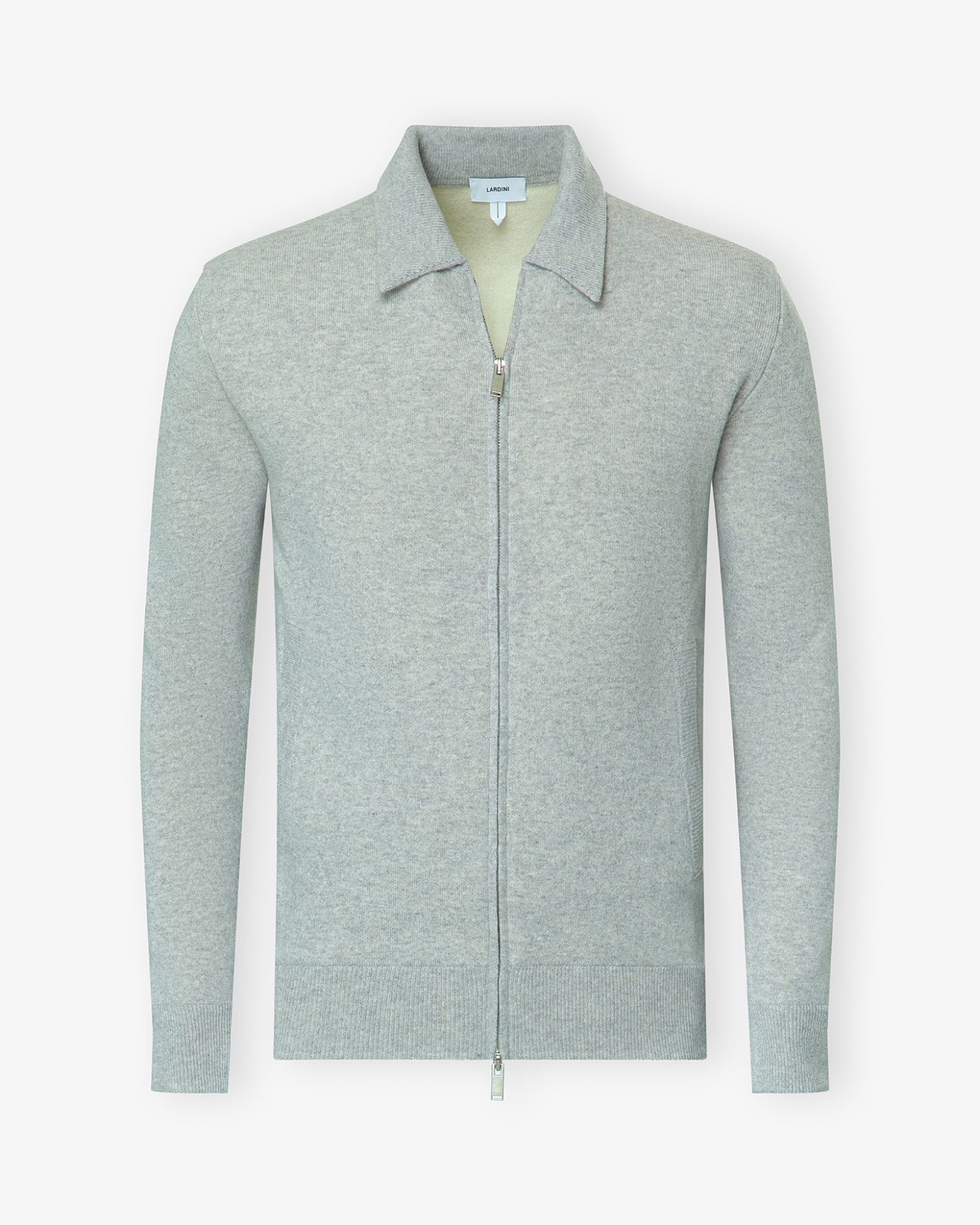 Lardini - Full zip vest - Wool - Grey