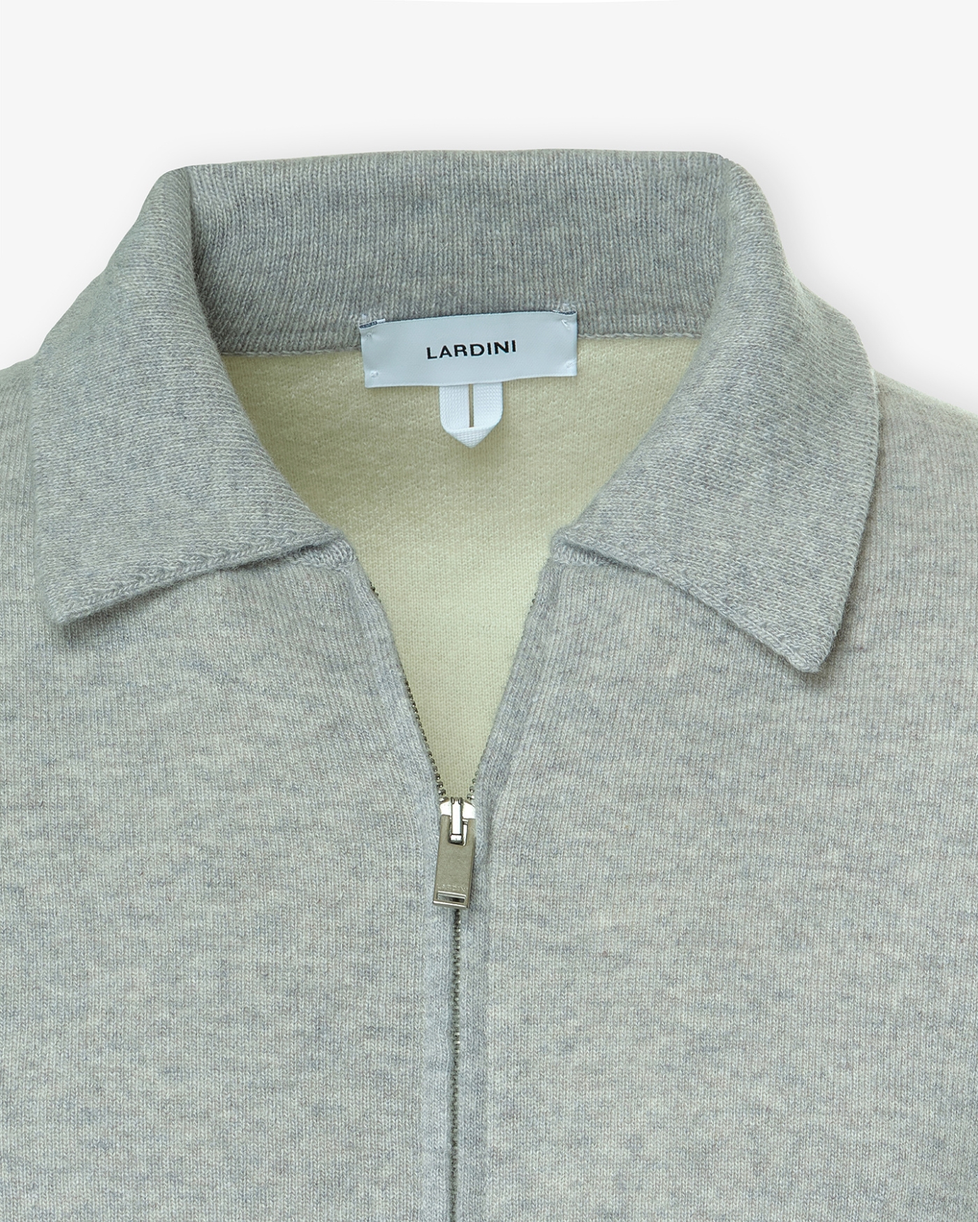 Lardini - Full zip vest - Wool - Grey