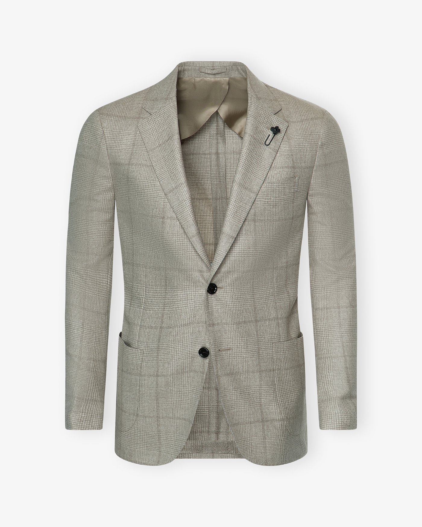 Lardini x Loro Piana cashmere - Check jacket - Taupe