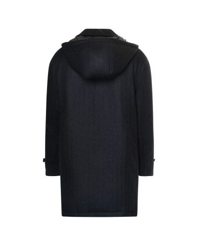 Brioni - Padded coat alpaca wool - Navy