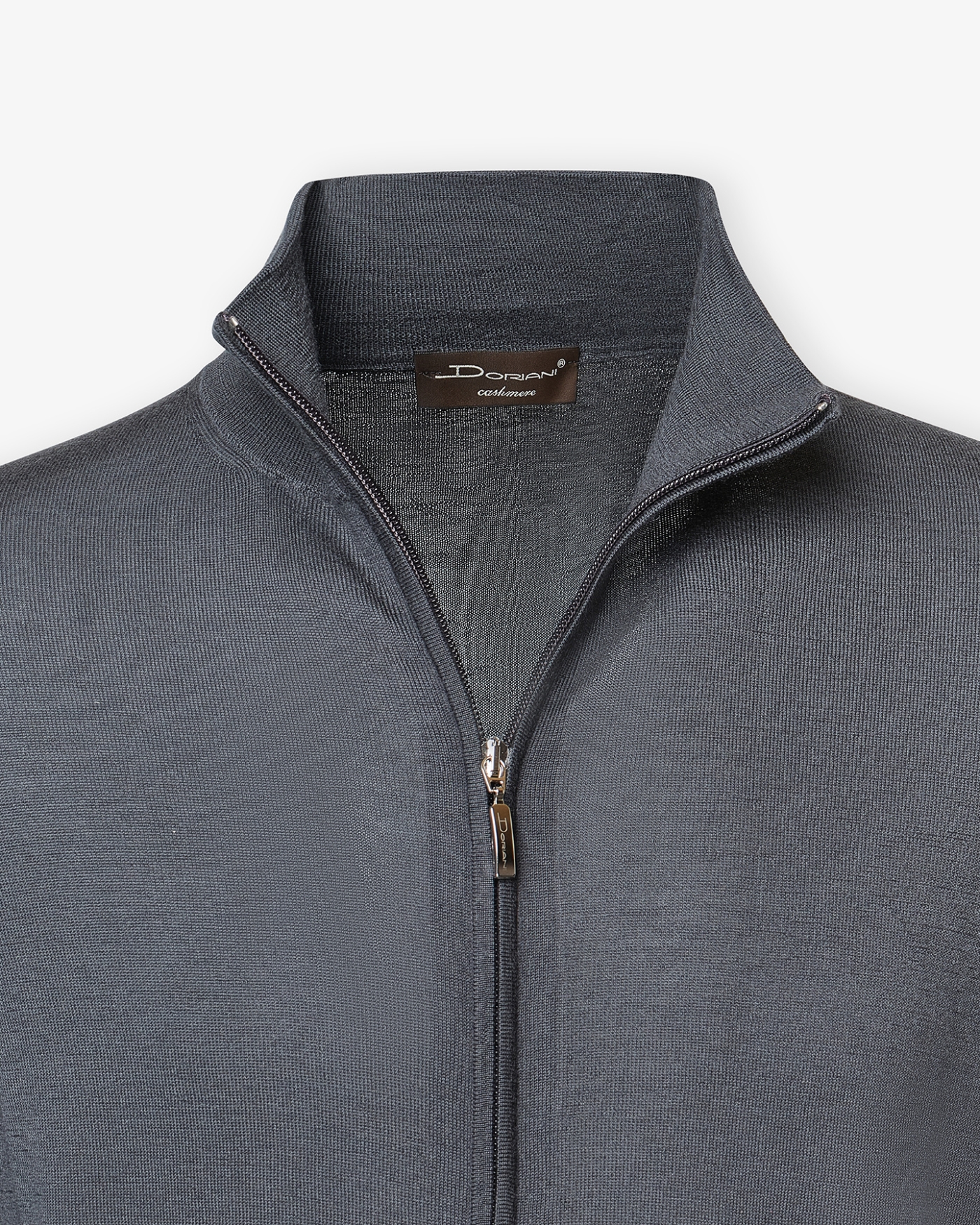 Doriani Cashmere - Full zip cashmere - Grey