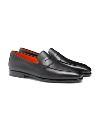 Santoni - Loafer Carlos - Goodyear - Black