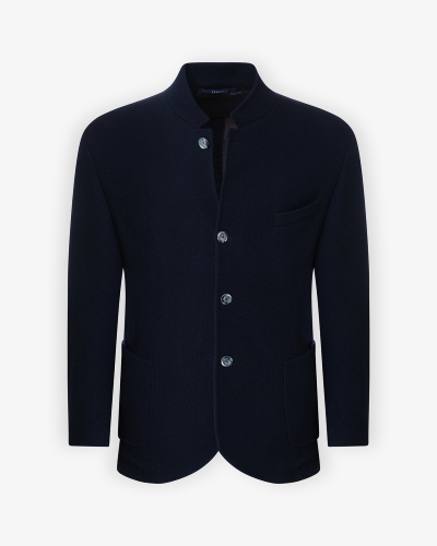 Fedeli - Jacket cashmere - Dark blue