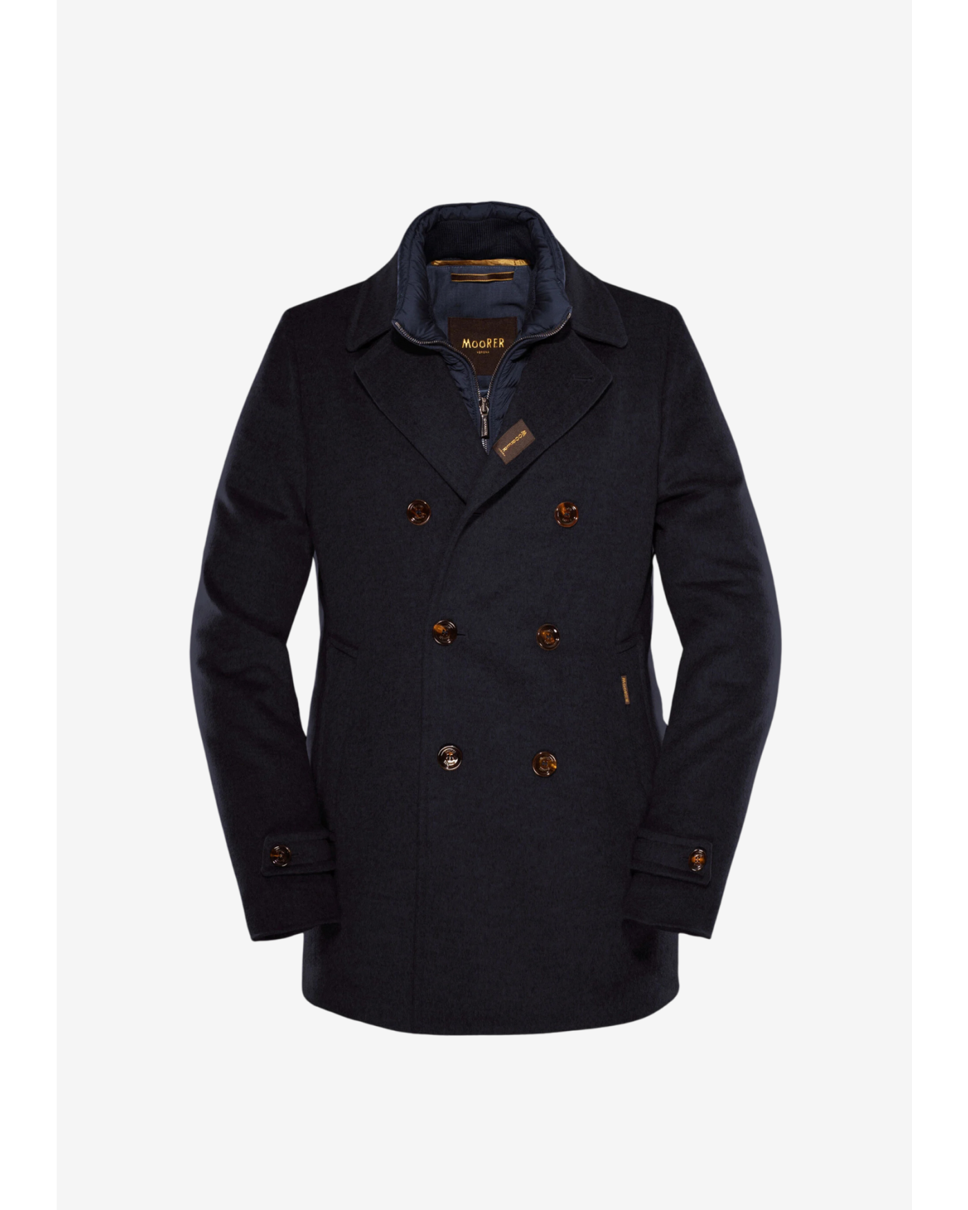 MooRER - Peacoat wool cashmere - Navy
