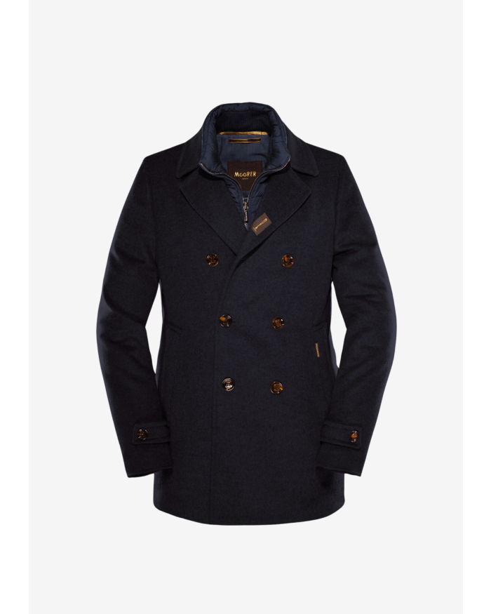 MOORER MooRER - Peacoat wool cashmere - Navy